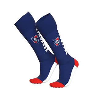 Calcetines deportivos de fútbol personalizados para hombre, calcetines de algodón y LICRA antideslizantes para equipo de fútbol al por mayor - Product Image 5