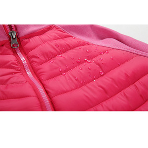 Fabricant de vêtements personnalisés – Nouvelle veste hybride matelassée chaude à capuche zippée intégrale pour homme - Product Image 4