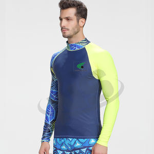 Customized Long Sleeve <b>Rash</b> <b>Guard</b> For <b>Men</b> Athletic Compression Wear Quick Dry Fitness Top With Jiu Jitsu Kimono Design - Product Image 5