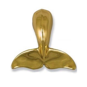 Último diseño de latón pulido en forma de pez aldaba de puerta multicolor hogar decorativo embalaje personalizado disponible - Product Image 3