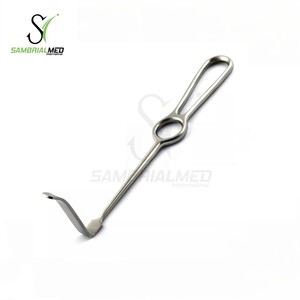 Rétracteur de Langenbeck de tissu chirurgical tenu dans la main en acier inoxydable de qualité médicale de 3 pièces - Product Image 3