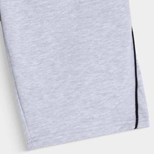 Short d'été de haute qualité pour hommes brodé motif solide coton respirant taille moyenne fermeture à cordon confortable élégant - Product Image 5