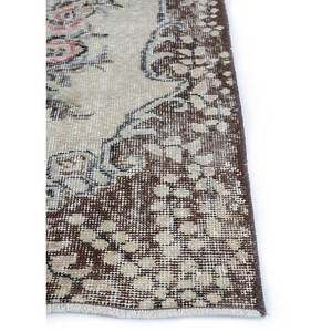 Alfombra Vintage de Lana 9x12 Roja y Naranja, Anudada a Mano, con Diseño de Medallón Abstracto Rectangular, para Pasillo, Entrada, Sala de Estar - Product Image 4