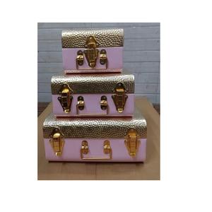 Fabrication et exportateur de boîte de coffre en métal faite à la main meilleure qualité ensemble de deux tailles différentes look classique meilleur prix boîte de rangement - Product Image 5