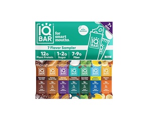 ไอคิวบาร์ คลีน แพลนท์ โปรตีนบาร์ - ชุดทดลองรสชาติ - 7 ชิ้น - Product Image 1