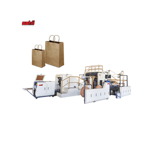 เครื่องทำถุงกระดาษแบบอัตโนมัติพร้อมที่จับเชือกบิด - Product Image 1