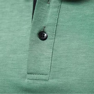 Camisas de Manga Corta para Hombre, Transpirables y Bordadas, de Alta Calidad, OEM, Personalizadas, Tallas Grandes, de Algodón y Fibra de Bambú, de Secado Rápido - Product Image 5