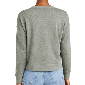 Nouveau sweat à capuche de fitness de style motard pour femmes 100% coton pull d'hiver/automne avec demi-fermeture éclair court polyamide pour le sport - Product Image 5