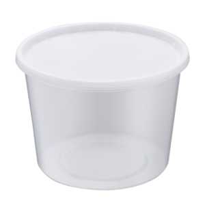 ProTakeOut 64 oz Heavy-Duty PP Deli Containers with Lids 100 <b>Sets</b> <b>Microwave</b> & Freezer Safe Durable Leak-Resistant - Product Image 1