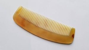 หวีแตรควายธรรมชาติหวีแตรป้องกันไฟฟ้าสถิตย์สำหรับเป็นของขวัญวันหยุดโดยงานฝีมือจันทร์เสี้ยว - Product Image 5