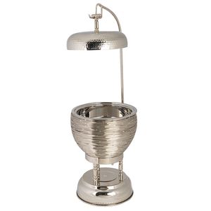 Réchauffeur de nourriture de qualité supérieure en acier inoxydable de couleur argentée et dorée chauffe-plats buffet utilisé ustensiles de cuisine pour servir des aliments - Product Image 5