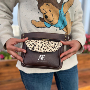 New Western Handmade Genuine Leather Waist Bag With Adjustable <b>Belt</b> Unique Vintage Stylish Fanny Pack Hip Adjustable Waist Bags - Product Image 1