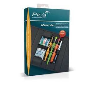 ชุดปากกาเขียนแบบรูลึก PICA 10 ด้าม สำหรับช่างก่อสร้าง พร้อมกระเป๋าใส่เครื่องมือ - Product Image 4