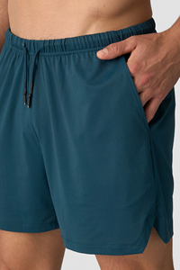 Meilleurs shorts en maille avec logo de conception personnalisée pour hommes confortable été nouveauté haut tendance short à motif solide - Product Image 6