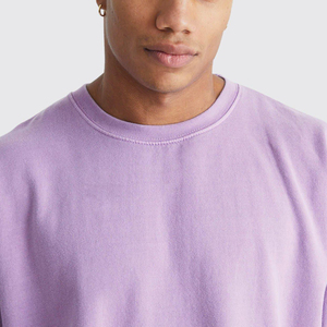 New Arrival Comfortable Fit Adult Size Plain Men Acid Wash <b>Sweatshirt</b> 100% Cotton Made Men Acid Wash <b>Sweatshirt</b> - Product Image 5