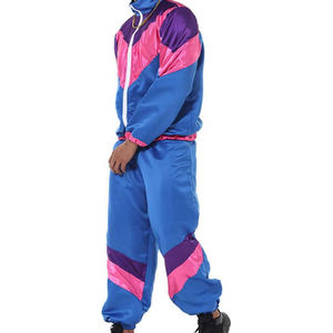 Nuevo conjunto de chándal cortavientos de nailon a la moda para hombre, Personalización completa, venta al por mayor, chándales de poliéster cortavientos - Product Image 5