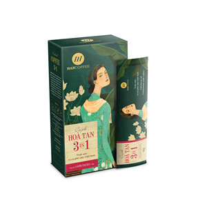 ผงกาแฟแห้งแบบ3-in-1, ครีมผลไม้5ซองใส่ช็อกโกแลตน้ำตาลนม - Product Image 1