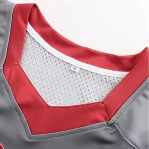 Vente en gros de conception respirante d'uniforme de football américain de haute qualité au prix bon marché du fabricant - Product Image 3