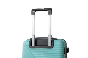 พร้อมส่ง668 PP กระเป๋าเดินทางแบบแข็งตะขอด้านข้างมีรหัสล็อค3ชิ้นชุดกระเป๋าเดินทางอลูมิเนียมอัลลอยป้องกันสนิม - Product Image 3