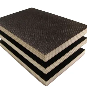 9/12/15/18mm Black/Brown Film Faced Plywood For Construction Competitive Price From Vietnam