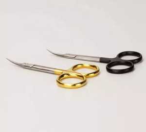 Ciseaux à cuticules professionnels pour doigts et ongles d'orteils courbés manucure ciseaux de beauté/ciseaux à cuticules de ZACHARY INDUSTRIES - Product Image 1