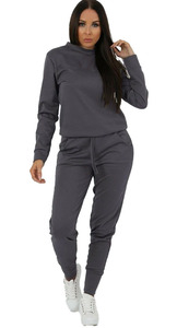 Chándal de mujer hecho a medida OEM de alta calidad con logotipo personalizado e impresión, utilizado para entrenamiento o ejercicio en el gimnasio para mujeres. - Product Image 4