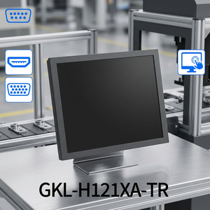 High Quality <b>Touch</b> Desktop <b>Monitor</b> 4:3 Desktop <b>Touch</b> <b>Monitor</b> Resistive Desktop <b>Monitor</b> With Desktop Stand - Product Image 1