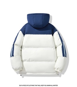 Chaquetas Acolchadas con Capucha para Hombre, Hechas a Medida, Impermeables, Ecológicas, con Cuello Alto, Servicio OEM, Gran Venta - Product Image 6