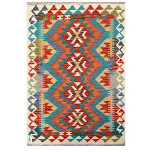 Tapis Kilim Maimana Afghanistan 124 X 85 cm, décoration murale - Product Image 1
