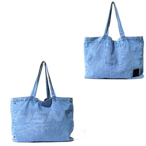 Large Jeans Tote <b>Bag</b> Classic Casual Design Shoulder Carry <b>Bag</b> For <b>Work</b> Shopping And Everyday Personal Items - Product Image 6