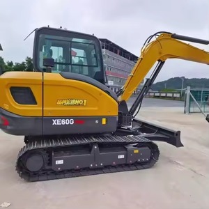 Excavateur 6 TON Mini Excavator Koop Engine Eaton Hydraulics Modèle à haut rendement XE60GPRO Prix bon marché de gros - Product Image 1