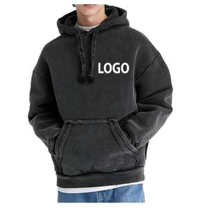 Custom <b>Tie</b> Dye Quarter Sweatshirt Oversized Thick Unisex High Quality 100% Cotton Hoodies <b>Black</b> Pocket Streetwear Winter - Product Image 6