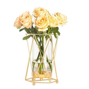 Soporte de flores de hierro de alta calidad, floreros decorativos de mesa de oficina expandible para boda en el hogar y la Oficina - Product Image 3