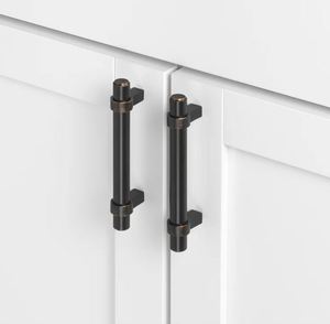 Tirador de armario de cajón de acero simple de tendencia caliente para el hogar cocina muebles de oficina hardware puerta cajón armario manija - Product Image 4