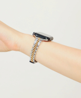 Correa Delgada y Elegante para Mujer para Apple Watch 11-1 SE 3-1, para Apple Watch 38 40 41 42 44 45 46, Correa de Acero Inoxidable para Reloj, OEM ODM