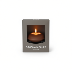 Vela LED de 12 cm con Efecto de Llama Realista y Cera Fundida para Iluminación Decorativa, Color Rostroso D4021 - Product Image 2