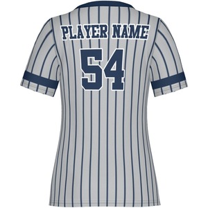 OEM/ODM respirable de débardeur de col en V de polyester d'uniforme d'équipe performante de softball - Product Image 6