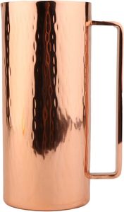 เหยือกน้ำโลหะทองแดงเคลือบเงาใช้ในร้านอาหารบ้านและโรงแรม - Product Image 4