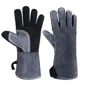 Gants de sécurité XL en nitrile certifiés ANSI Gants de soudage à manches longues personnalisés Anti-coupure Caractéristiques ignifuges Matériau en cuir - Product Image 1