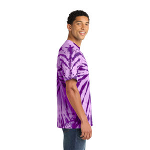 Trendy <b>Tie</b> Dye Cotton T-Shirt Unisex Summer Tee Comfortable & Breathable Fabric Vibrant Spiral Design Shirt Casual Street Style - Product Image 4