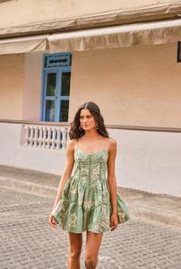 Vestido elegante de algodón hecho a mano indio para mujer, vestido de fiesta a la moda, vestido de novia para verano, regalo personalizado, vestido personalizado a la venta - Product Image 2