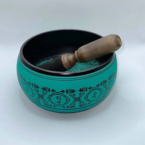 Imprimé personnalisé nouvelle conception métal aluminium chant bol sonore guérison méditation bol musical yoga thérapie prière religieuse - Product Image 2