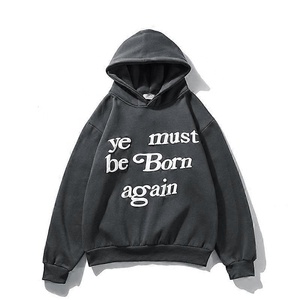 OEM personalizado Logotipo de diseño de los hombres y las mujeres Jerséis Impreso de manga larga Sudaderas con capucha al por mayor - Product Image 5