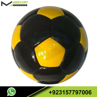 Ballon de Football avec Logo personnalisé de haute qualité, taille officielle, panneau jaune et noir, nouvelle collection 2022