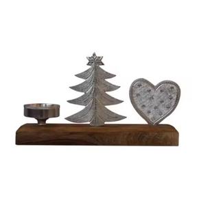 Portavelas de iluminación decorativa para el hogar, portavelas de Metal con diseño navideño creativo, tarros de vela para fiestas de boda, uso en eventos - Product Image 3