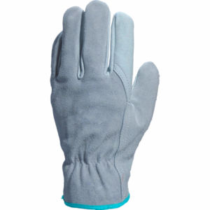 ถุงมือขับรถหนังวัวสีสะท้อนความปลอดภัยสำหรับงานอุตสาหกรรมถุงมือป้องกันมือสำหรับงานหนัก - Product Image 2