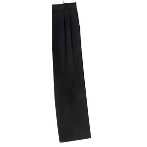 Pantalon de bureau décontracté élégant pour femme, en toile de haute qualité, mi-long, anti-rides, respirant, séchage rapide, 100% coton, longueur totale - Product Image 4