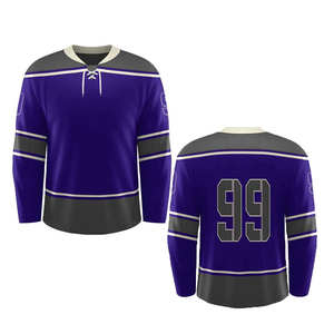 Jersey de hockey sobre hielo de Diseño de equipo de fabricación superior de tela de calidad - Product Image 4