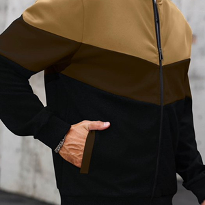 Chaqueta de bombardero de satén ligera personalizada OEM para hombre chaqueta de invierno transpirable con cuello levantado bordado Vintage con MOQ bajo - Product Image 4