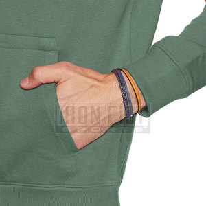 Sweat à capuche décontracté en coton mélangé pour hommes Design imprimé élégant pour un usage quotidien et mode Streetwear pour l'hiver - Product Image 4